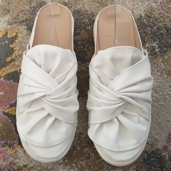 Topshop Shoes - Topshop bow sneakers